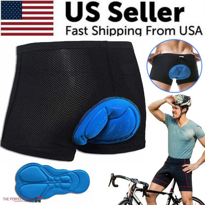 PedalPro Men’s & Women’s Sponge Gel Cycling Shorts Sponge Gel 3D Padded