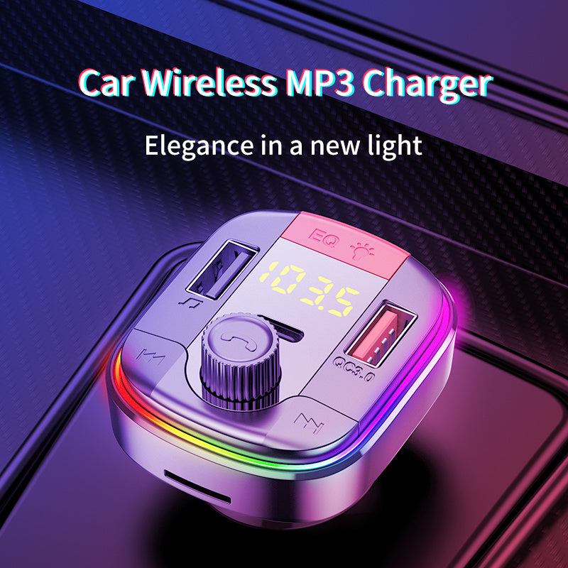 Sakivlo TurboTune Car MP3 Bluetooth FastCharger