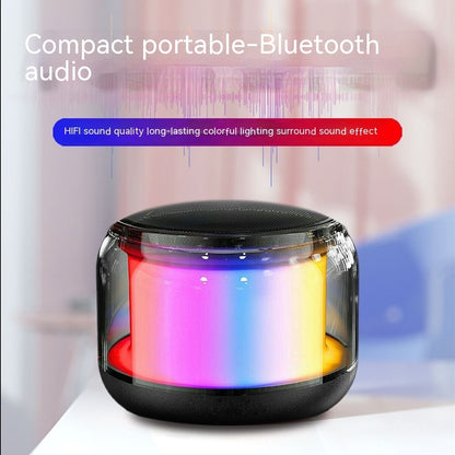 Colored Glaze Small-sized Gun Bluetooth Speaker