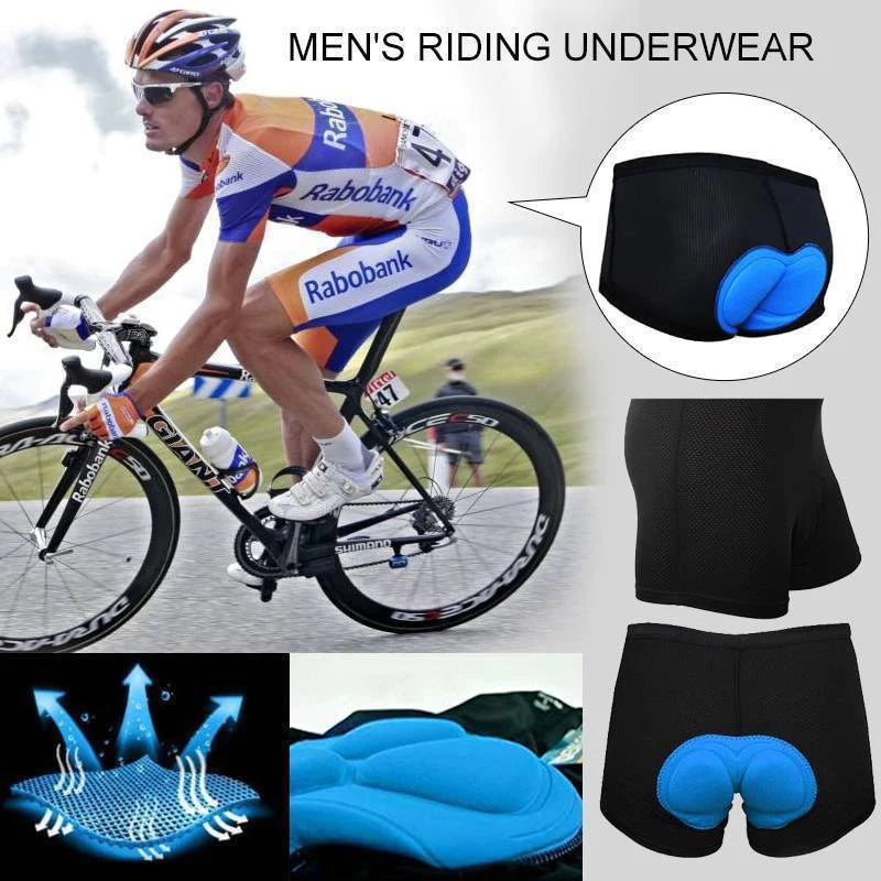 PedalPro Men’s & Women’s Sponge Gel Cycling Shorts Sponge Gel 3D Padded