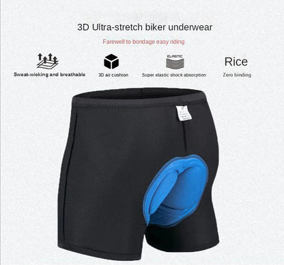 PedalPro Men’s & Women’s Sponge Gel Cycling Shorts Sponge Gel 3D Padded