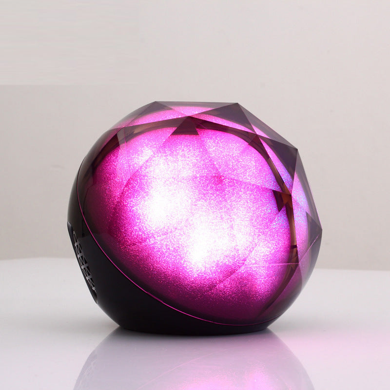 Magic Ball Bluetooth Speaker Crystal Glowing Night Light