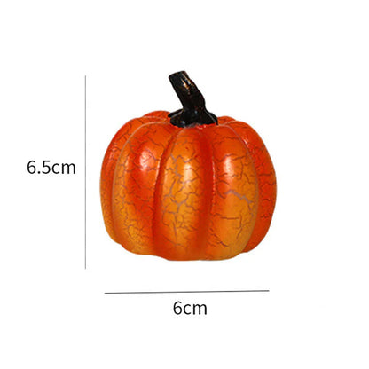 LED Pumpkin Lantern – Luminous Resin Halloween Candle Lamp for Spooky Decor